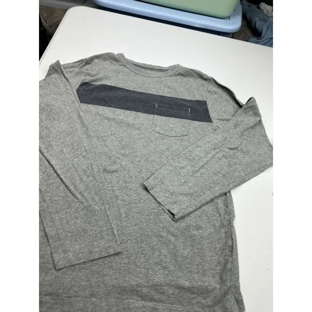 Johnnie B Long Sleeve Gray Shirt - Picture 3 of 4
